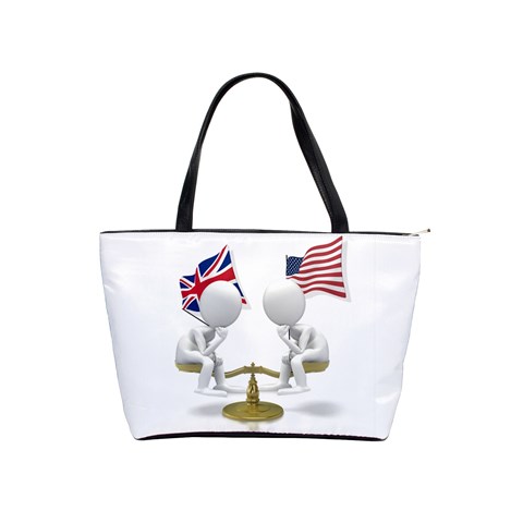 Heritage American/British Classic Shoulder Handbag from ArtsNow.com Front