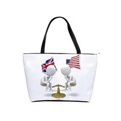 Heritage American/British Classic Shoulder Handbag from ArtsNow.com Front