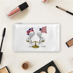 Heritage American/British Cosmetic Bag (Small) from ArtsNow.com Front