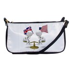 Heritage American/British Shoulder Clutch Bag