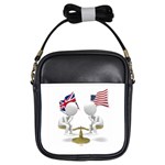 Heritage American/British Girls Sling Bag