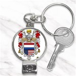 Half Netherlands American Crest Nail Clippers Key Chain