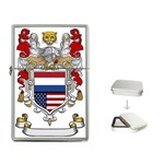 Half Netherlands American Crest Flip Top Lighter