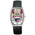 Half Netherlands American Crest Barrel Style Metal Watch