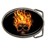 Scary Skull  Belt Buckle