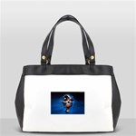 Scary Skull  Oversize Office Handbag (One Side)