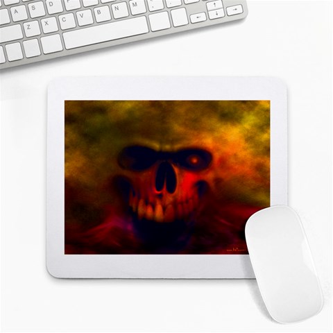 Scary Skull  Large Mousepad from ArtsNow.com Front