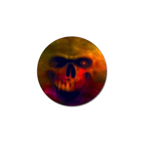 Scary Skull  Golf Ball Marker (10 pack) from ArtsNow.com Front