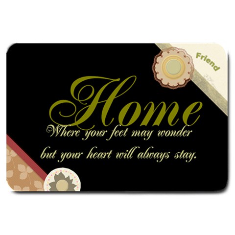 Large Doormat from ArtsNow.com 30 x20  Door Mat