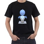 Fortune Teller Crystal Ball 1600 Clr Black T-Shirt