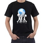 Teamwork Lift Earth Pc 1600 Clr Black T-Shirt