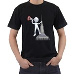 Shout From Roof 1600 Clr Black T-Shirt