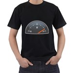 Fuel Gauge Full 1600 Clr Black T-Shirt