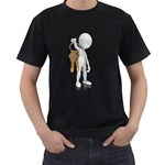 Figure With Keys 1600 Clr Black T-Shirt