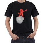 Figure Point Cliff 1600 Clr Black T-Shirt