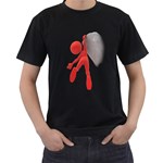 Figure Hang Cliff 1600 Clr Black T-Shirt