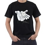 Needy Hands Pc 1600 Clr Black T-Shirt