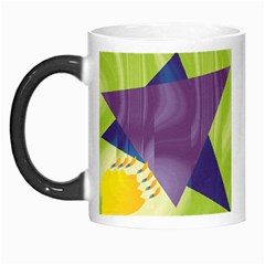 Jewish Star Menora Morph Mug from ArtsNow.com Left