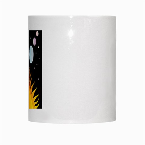 Cosmos White Mug from ArtsNow.com Center