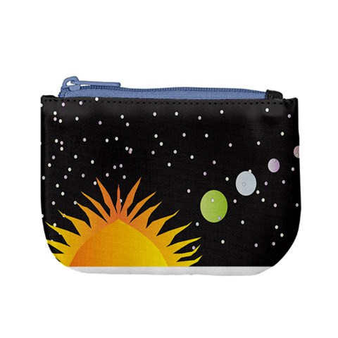 Cosmos Mini Coin Purse from ArtsNow.com Front