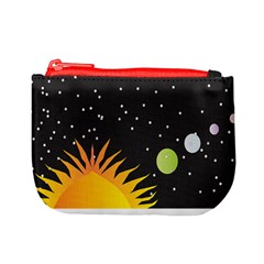 Cosmos Mini Coin Purse from ArtsNow.com Front