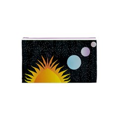 Cosmos Cosmetic Bag (Small) from ArtsNow.com Front