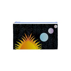 Cosmos Cosmetic Bag (Small) from ArtsNow.com Front