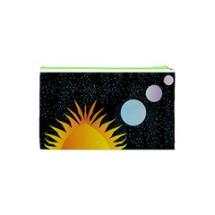 Cosmos Cosmetic Bag (Small) from ArtsNow.com Back