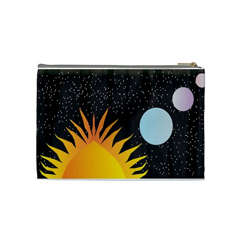 Cosmos Cosmetic Bag (Medium) from ArtsNow.com Back