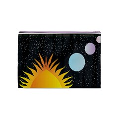 Cosmos Cosmetic Bag (Medium) from ArtsNow.com Back