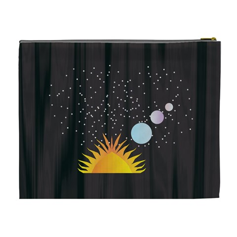 Cosmos Cosmetic Bag (XL) from ArtsNow.com Back