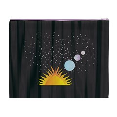 Cosmos Cosmetic Bag (XL) from ArtsNow.com Back