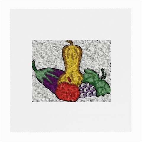 Fruit and Veggies Glasses Cloth (Medium) from ArtsNow.com Front