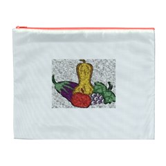 Fruit and Veggies Cosmetic Bag (XL) from ArtsNow.com Front