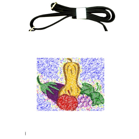 Fruit and Veggies Shoulder Sling Bag from ArtsNow.com Front