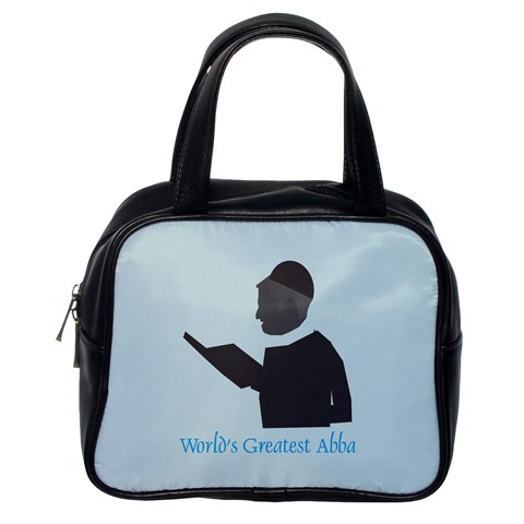 World s Best Father (English) Classic Handbag (One Side) from ArtsNow.com Front