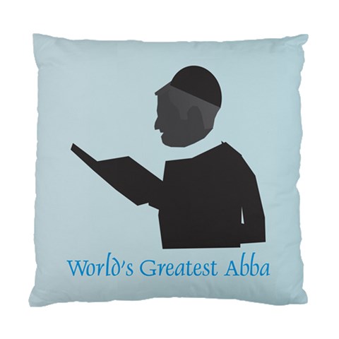 World s Best Father (English) Cushion Case (Two Sides) from ArtsNow.com Back