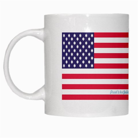 American Jew White Mug from ArtsNow.com Left