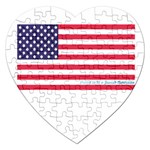 American Jew Jigsaw Puzzle (Heart)