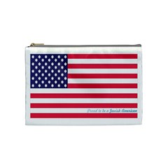 American Jew Cosmetic Bag (Medium) from ArtsNow.com Front