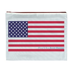 American Jew Cosmetic Bag (XL) from ArtsNow.com Front