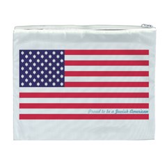 American Jew Cosmetic Bag (XL) from ArtsNow.com Back