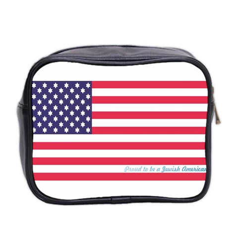 American Jew Mini Toiletries Bag (Two Sides) from ArtsNow.com Back