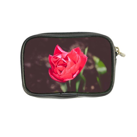 Red flower Coin Purse from ArtsNow.com Back