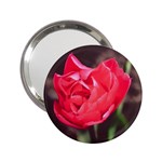 Red flower 2.25  Handbag Mirror