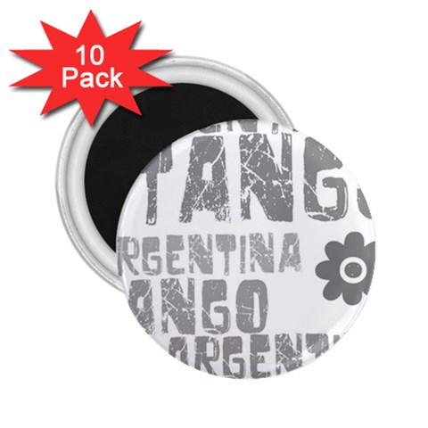 Argentina tango 2.25  Magnet (10 pack) from ArtsNow.com Front