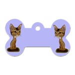 Aby Caricature Dog Tag Bone (Two Sides)