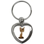 Aby Caricature Key Chain (Heart)