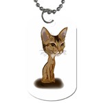 Aby Caricature Dog Tag (Two Sides)