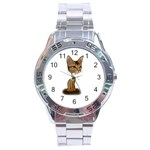 Aby Caricature Stainless Steel Analogue Men’s Watch